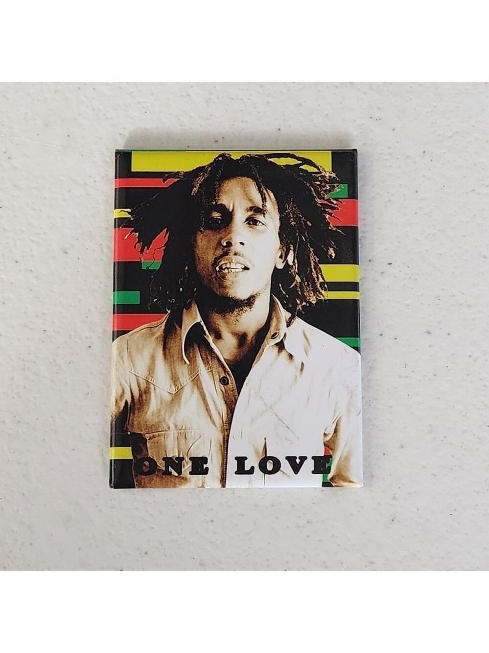Bob Marley One Love fridge magnet